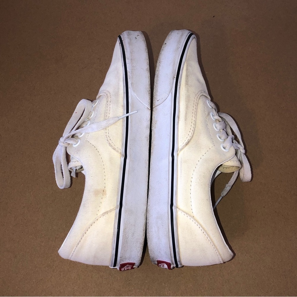 VANS Sneaker low top women's 8/men's 6.5 Beige Yellow Unisex Shoes - Picture 9 of 12